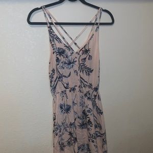 Kendall and Kylie floral Pink mini dress